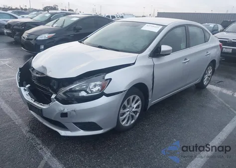 2019 Nissan Sentra Sv z USA, uszkodzony, nr VIN 3N1AB7APXKY235746